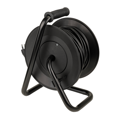 ALARG-425 RITTIG 25mts Extensión con Carrete 4-Tomas Universales-H 1-16A-IM 250V Resguardo