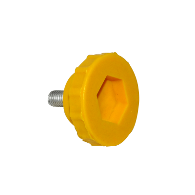 CCA-M5 Tornillo M5 Polea Plástica Amarilla PC+ABS Libre de Halógenos para CC-120 CC-240 CC-360