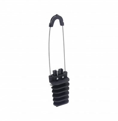 CLAMP-DROP Alambre-2,5mm 20cm Fijacion Plastica 106x63x37mm para Cable Fibra Drop