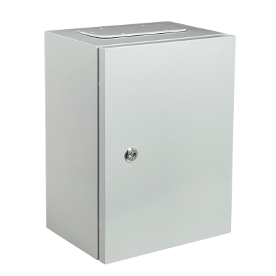 SA7525. Armario 400x300x200mm 1-puerta con cerradura incluida Armario Metálico IP65 Gris