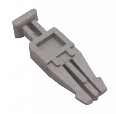DISP-PEG 10 Unidades Pieza de Corte Gris para Regleta KRONE