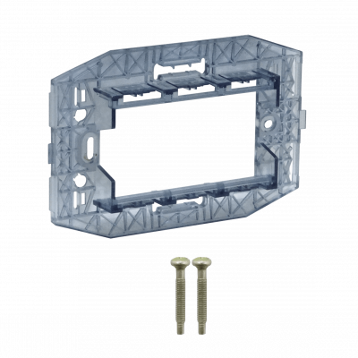 KEP-A KALOP Armazón 3-Espacios Bastidor Universal incluye-tornillos 3-Módulos KL40702