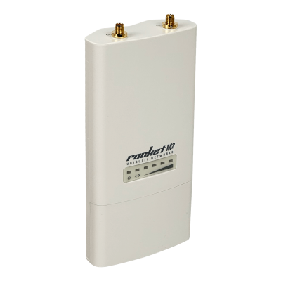 ROCKETM2 UBIQUITI 2,4GHz 1-100-PoE 2-RPSMA-H RM2 Necesita Antena DoblePolaridad
