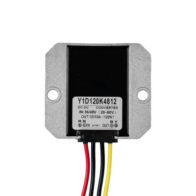DCDC48-12V Convertidor DC-DC Entrada:36-48VDC Nominal:48V Salida:12VDC 10A 120W