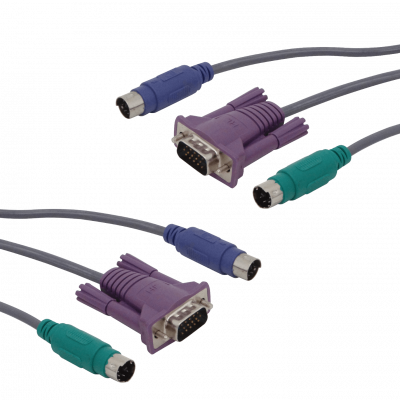KVM-CB Cableado para conmutador KVM 1,5 metros VGA-PS2/Macho-Macho 1.5m 150cm