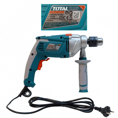 TALA-10 TOTAL 1010W 240VAC 2800RPM 13mm-Mandril Taladro de impacto Industrial