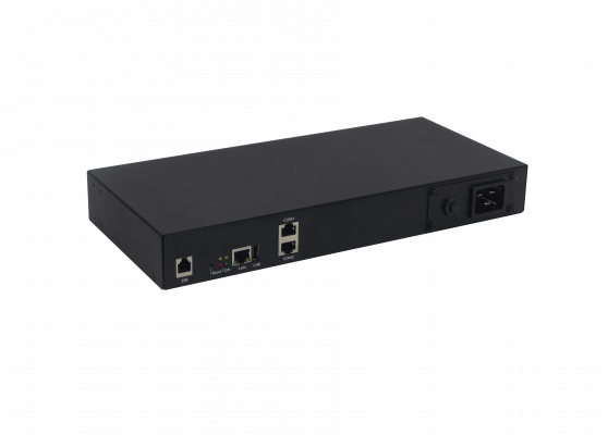 IPM-4220 PLANET Unidad de Distribución de Energía 1 entrada C20 4 salidas C13 1 LAN control-IP medición-corriente sin Rack USB 2 COM