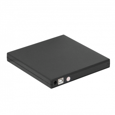 DVD-USB Unidad Grabadora y Lectora de DVD-RW, CD-R y CD-RW Externa USB en Negro, requiere 5V