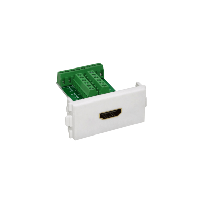 FQHR. Adaptador 1-HDMI Hembra-Para-Riel-20p para Bastidor Multimedia FQ1-FQ2-FQ3