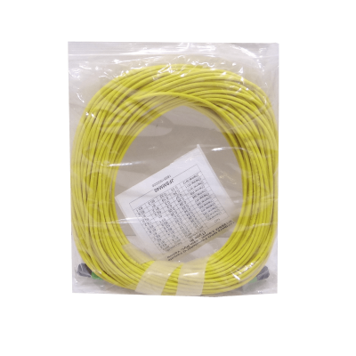 JFSMM40. Cable de fibra óptica jumper SM monomodo MPO-MPO de 40 metros, 12 fibras Tipo B, LSZH 9/125