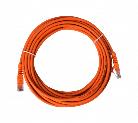 CPCB-70L LINKMADE Invertido 7metros Cat5e Naranja UUTP CablePatch CrossOver 568A/568B