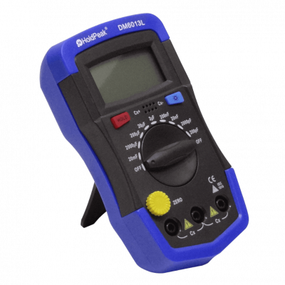 DM6013L Tester ilum Condensadores Faradios Capacitometro req/Bat-9V 200pF-20mF