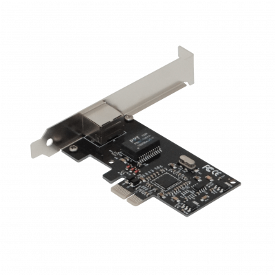 UT-2PCIELAN UTEK Adaptador de Red PCIe x1.1 10/100/1000Mbps con Chipset Realtek RTL8111C