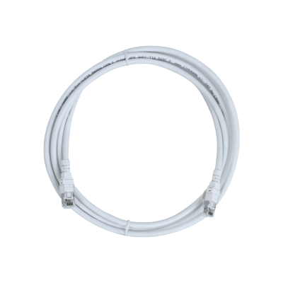 C6AW-20 LINKMADE 2 metros Cat6a U/FTP Blanco LSZH Latiguillo de Red Moldeado Multihilo
