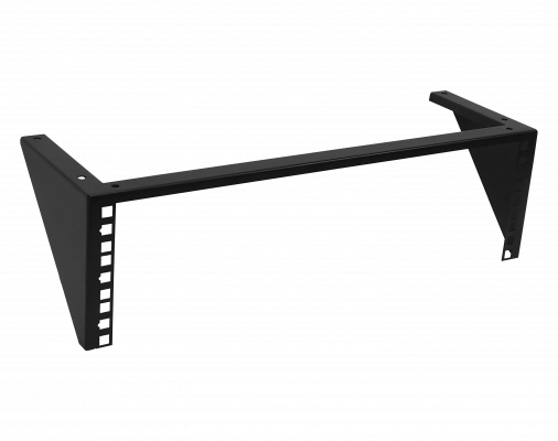 RKB03-15. Soporte de Pared 3U Fijo 145mm 19-Pulgadas Negro incluye-2 tornillos anclaje-M6