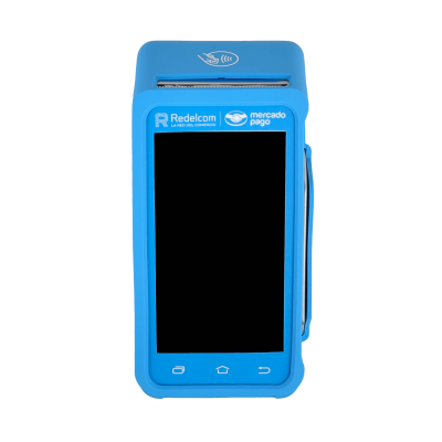 POINT-SMART. MERCADOPAGO Terminal Inteligente Aceptación Tarjetas 4G Código QR Conectividad Wifi Dispositivo Impresión Cámara Integrada