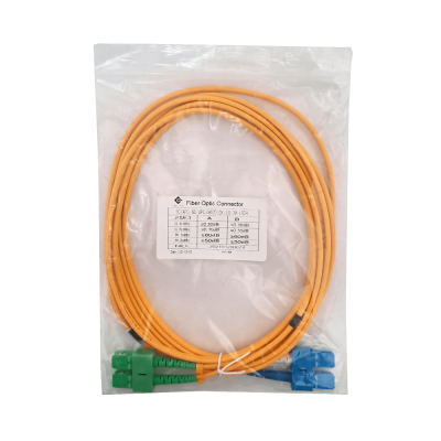 JFSAC3 3 metros SC/APC-SC/UPC Monomodo SM Dúplex Cable de Conexión de Fibra 3mm