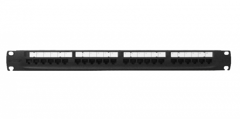 PP524F FURUKAWA 24-RJ45 Cat5e UTP PATCH PANEL 1U Multilan 35030005