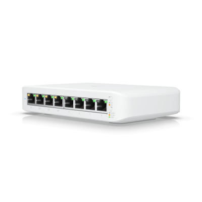 USW-LITE-8-POE UBIQUITI Gen2 8-1000-4PoE48V-at 52W-total Conmutador-L2 necesita-UniFi incluye54V/60W