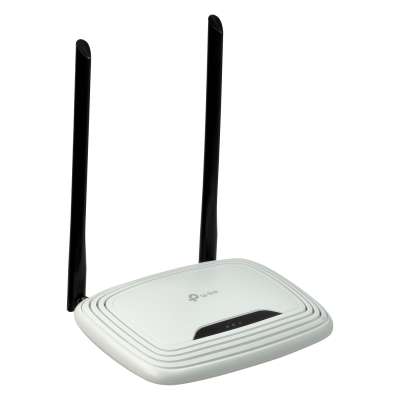 TL-WR841N TP-LINK Enrutador Inalámbrico N a 300Mbps, 2 Antenas Fijas de 5dBi, 4 Puertos LAN, 1 Puerto WAN, Banda 2,4GHz