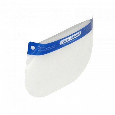 FACE-SHIELD Protector Facial de Polietileno HDPE con Visibilidad Amplia +180º Modelo SX-2020
