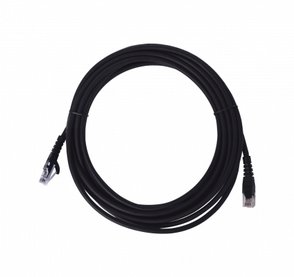 CP6N-50L LINKMADE 5MT CAT6 NEGRO LSZH CABLE PATCH INYECTADO