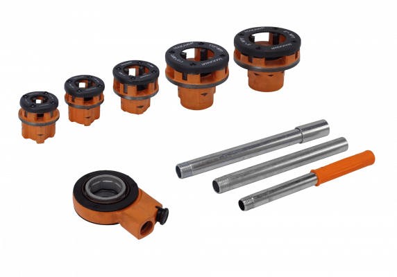 MK-0537 MAKAWA Terraja 1/2 a 2 Pulgadas Juego de Herramientas para Roscar Tubo EMT