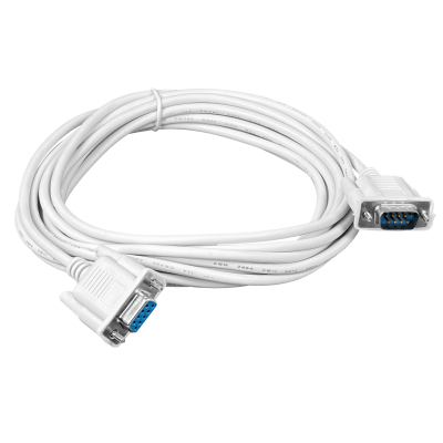 DB9-5HM Cable Serial Directo RS232 DE-09 de 4,5 metros (253cm) con Conectores DB9 Hembra a Macho