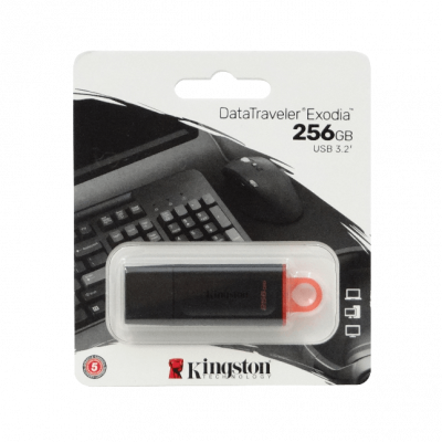 PD-256GB KINGSTON 256GB Pendrive USB3.2 DataTraveler Exodia DTX/256GB