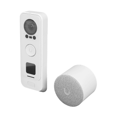 DOORBELLPRO-POEK-WH UBIQUITI Kit Videoportero IP UVC-G4-DOORBELL-Pro-PoE en Blanco, Incluye Chime UP, Puertos 2-10/100