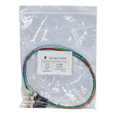 JF3T-4 ST/UPC OM3 Multimodo 1,5 metros 4-Unidades Pigtail 50/125µm 0,9mm 150cm