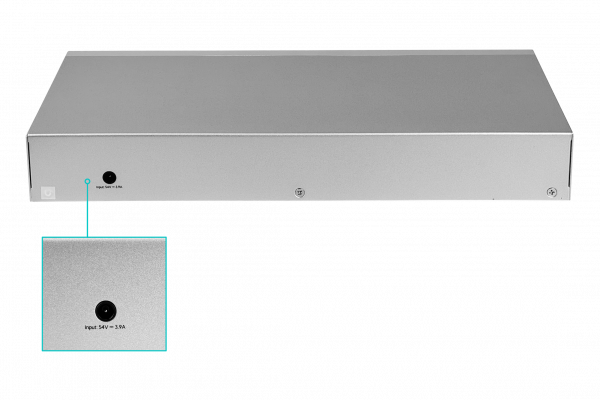USW-PRO-MAX-16-POE UI Switch UniFi Capa 3 con 12 Puertos PoE+ 1000Mbps, 4 Puertos PoE++ 2500Mbps, 180W Total y 2 Ranuras SFP+ 10G