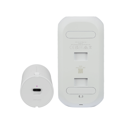 AI-THETA-PRO. UBIQUITI Conjunto 1-Cámara 4MP-360º 2160x2160 + Concentrador 1-1000 req-PoE-af + PFM