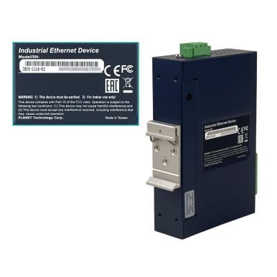 IECS-1116-DI PLANET Módulo de Entradas Digitales EtherCAT 16 Canales 2 Puertos RJ45 Requiere 9-48VDC