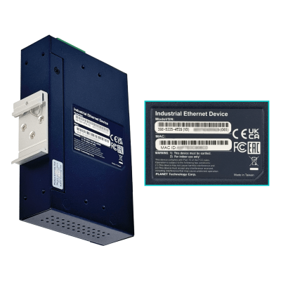 IGS-5224 PLANET 4 puertos 1000 1 SFP 1 SFP-2.5G Conmutador Industrial Administrable Capa 2 Montaje Riel-DIN 12-48VDC