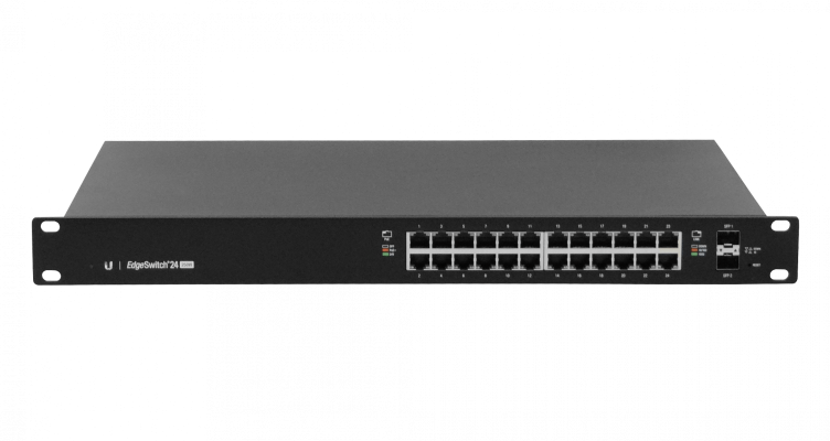 ES24-250W-LIQ UBIQUITI SEGUNDA-MANO 200W-totales 24-1000-PoE24/48af/52at 2-SFP Conmutador