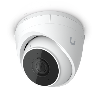 UVCG5-TURRET-ULTRAW. Unifi Blanca requiere-PoE Torreta Campo Visual55º 1-100 2K IK04 IP66 CámaraIP Infrarrojo Micrófono/Parlante