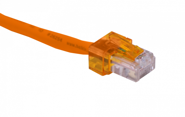 RJC-CB LINKMADE NARANJA MINI-TAPA REPARADORA RJ45 PAQUETE-10U.