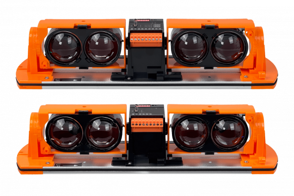 ABT-60 Detector Infrarrojo de Doble Haz 150 metros Uso Interior-Exterior 9-30VDC 9-20VAC Barrera Lineal
