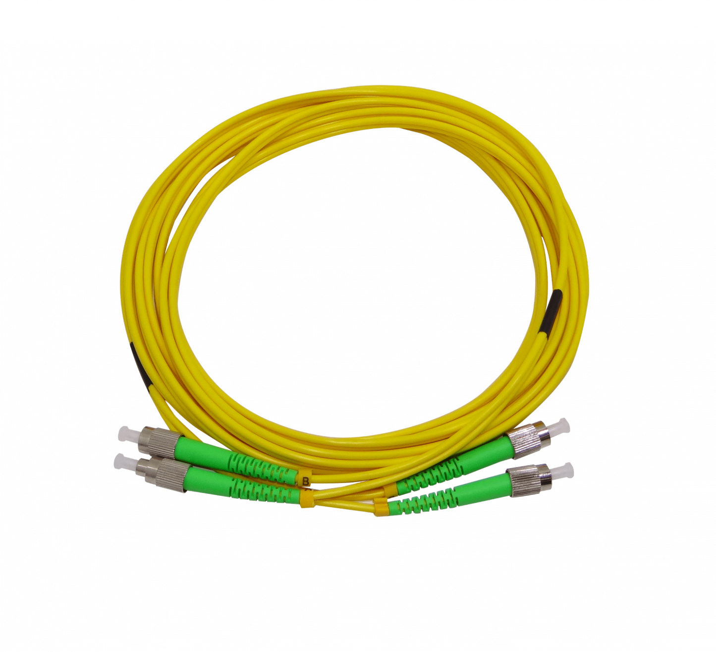 JFSHH5 5mt FC/APC-FC/APC MonoModo SM Duplex Jumper Cable Fibra 9/125um 3mm
