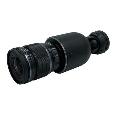 UVC-AI-DSLR UBIQUITI Óptica MZuiko-17mm Cilíndrica 8MP IPX5 Micrófono 1000 CámaraIP requiere-PoE+At