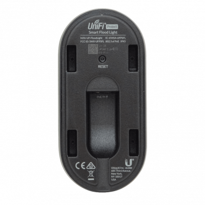UP-FLOODLIGHT UBIQUITI PIR-5mt y Reflector LED 550lm IPX5 10W 1-100 necesita-PoE-af necesita-UniFi