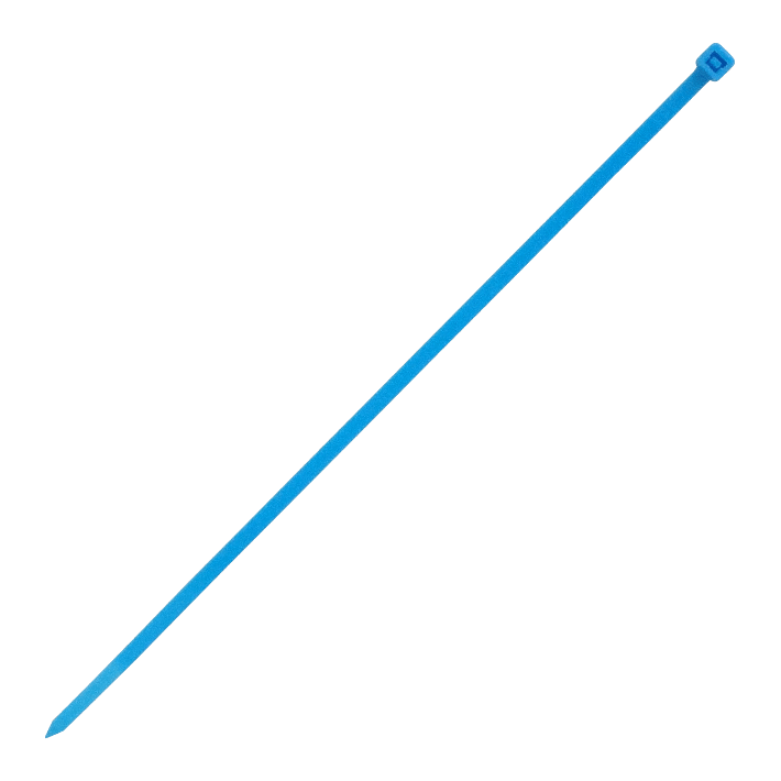 CV-32A Paquete de 50 unidades sujetacables de nailon azul 200x3.5mm brida plástica 3.5x200mm
