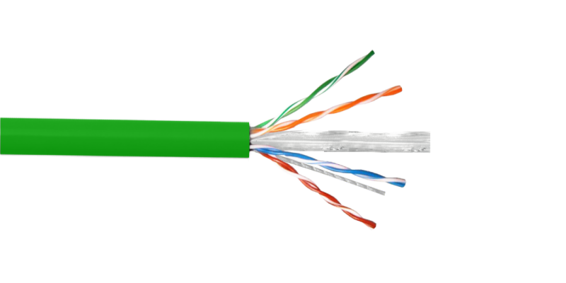 CBLL-UV LINKMADE LSZH Verde CAT6 UTP 300 Metros Conductor Único Cobre Bobina en Caja Fabricado en Taiwán