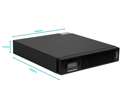 LITIO-2 ENERSAFE UPS Online Litio 2000W 2KVA 0/4ms DB9 USB SNMP-Requerido 2U-Rack/Torre