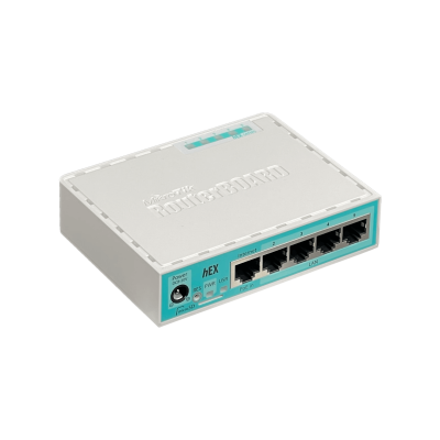 HEX MIKROTIK 880MHz-Dual 256mb 5-1000 mSD USB L4 CajaPlas inc-24V RB750Gr3