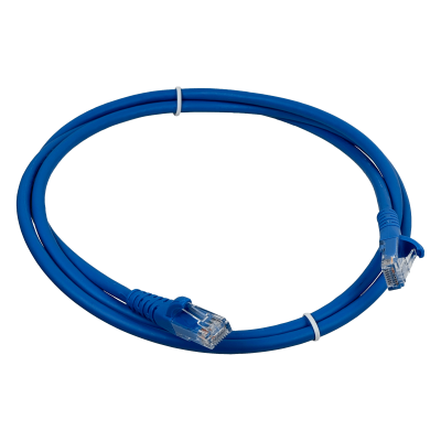 CP6A-15L LINKMADE 1,5MT CAT6 AZUL LSZH CABLE PATCH INYECTADO MULTIFILAR