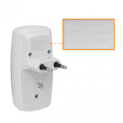CARGADOR-9V PHILCO Cargador para 1 Batería 9V (20mA) o 2 Pilas AA/AAA (130mA) Pilas No Incluidas