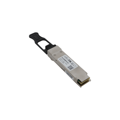 Q+85MP01D Transceptor MIKROTIK QSFP+ 40G multimodo 850 nm DDM, alcance 100 m, interfaz MTP/MPO, 4x10G
