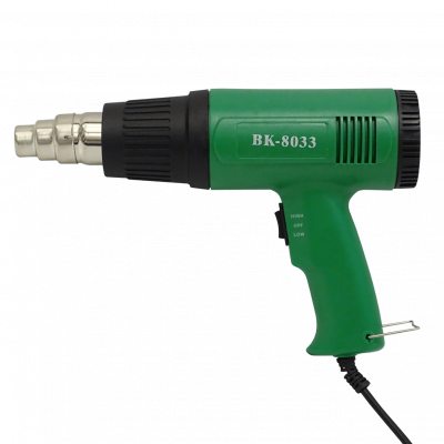 BK-8033 BEST Pistola Calor 500-1600W 1-Boquilla Aire Caliente